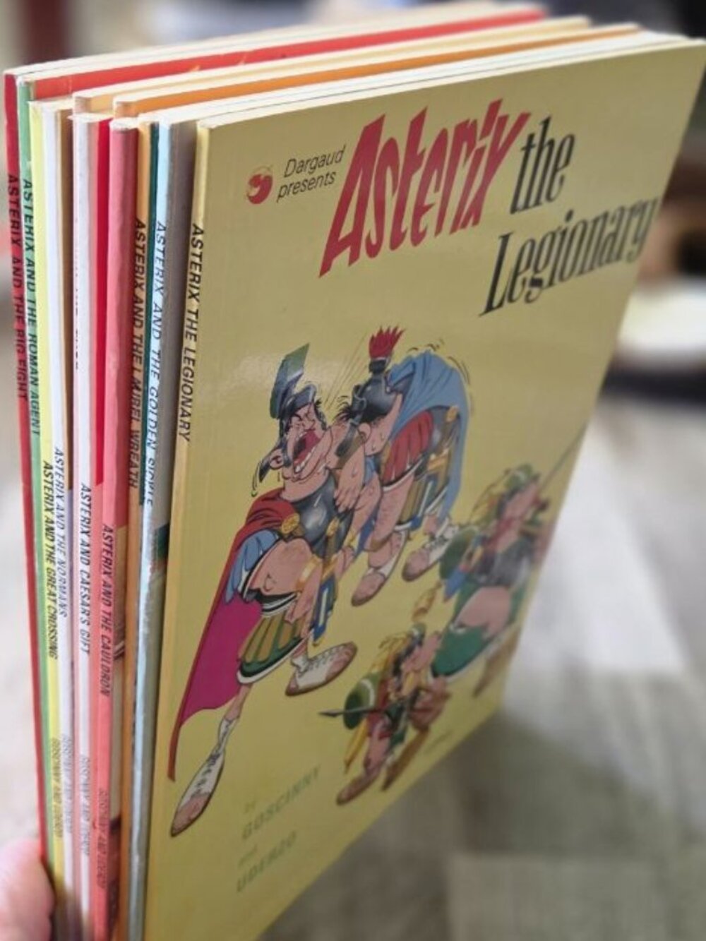 Asterix Comic Books Lot 12 Vintage‎ Paperback Goscinny Uderzo Dargaud English
